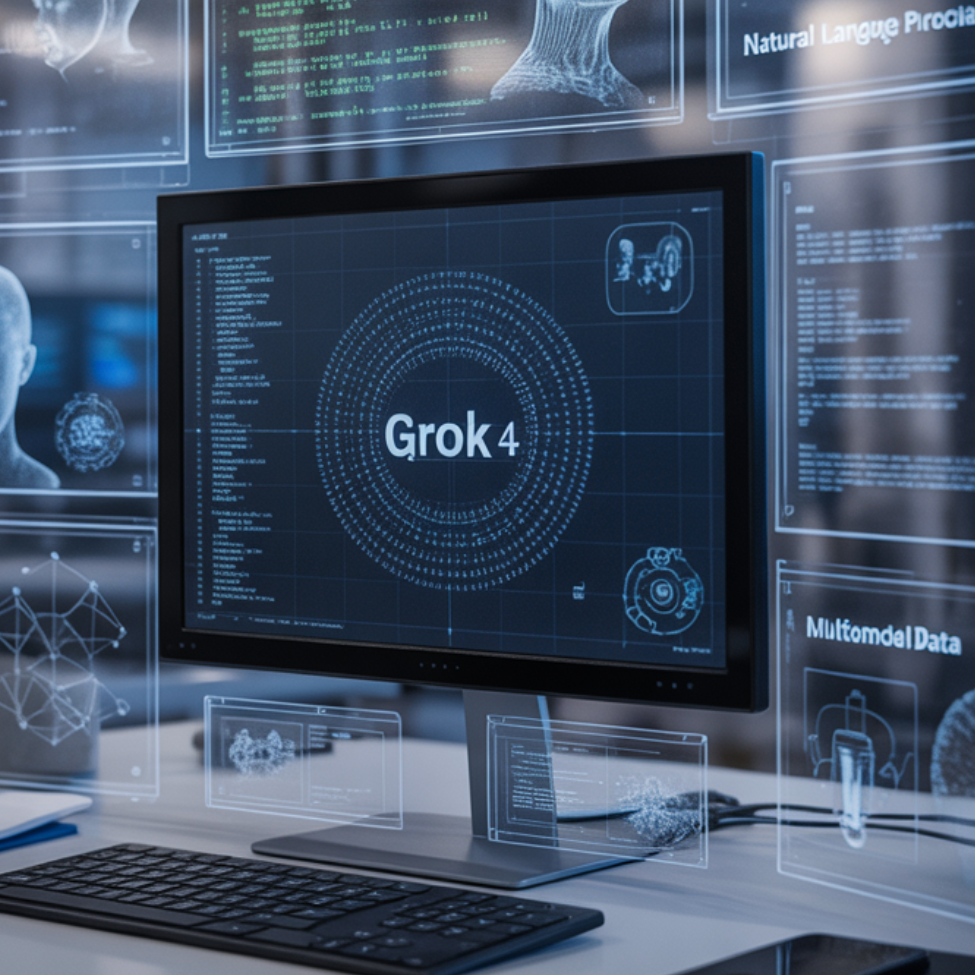Grok 4 AI - Elon Musk Chat Bord