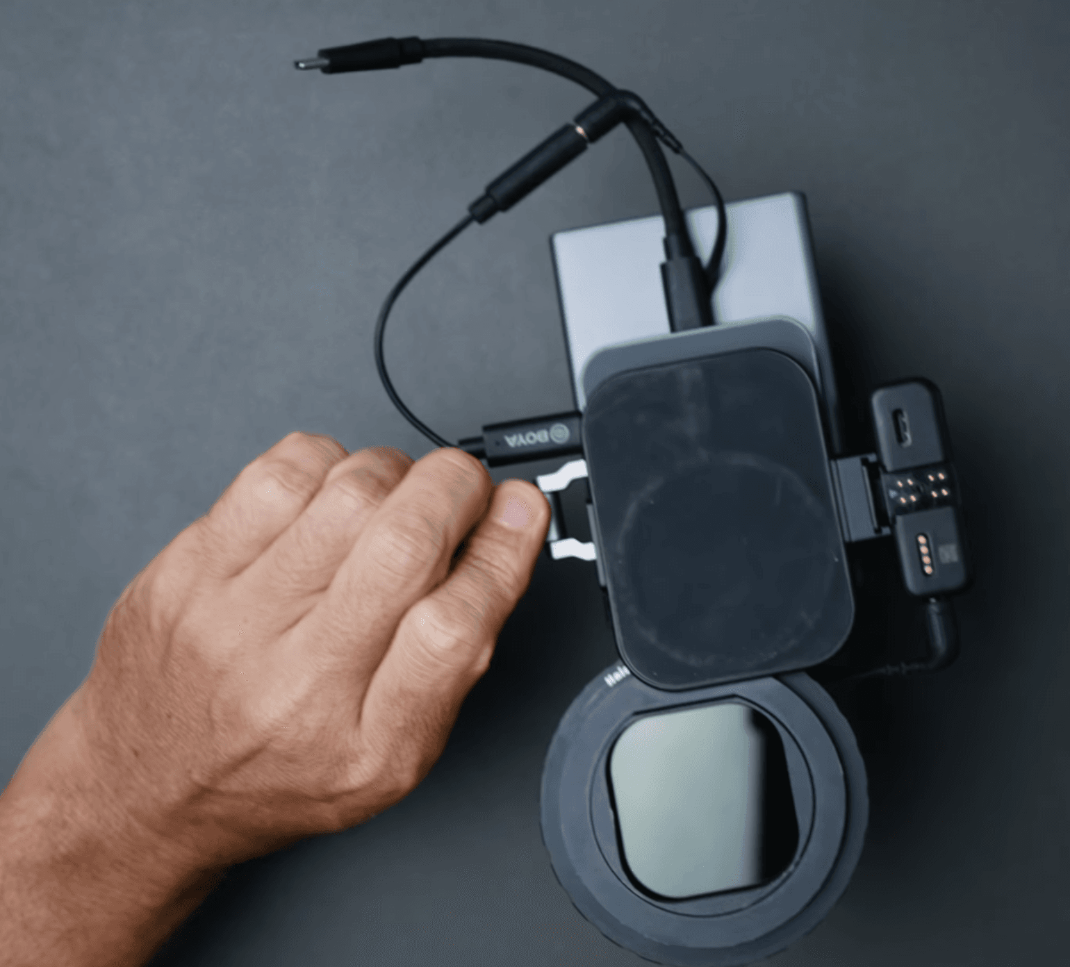 Hagibis iPhone USB-C Hub Setup