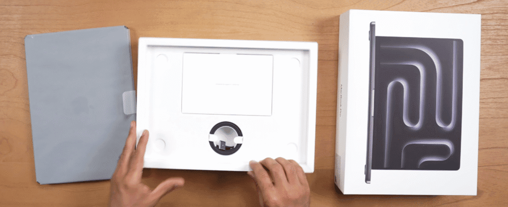 Unboxing of apple mackbook pro M5