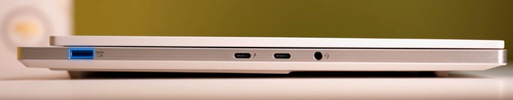 Lenovo Legion 7 left side ports